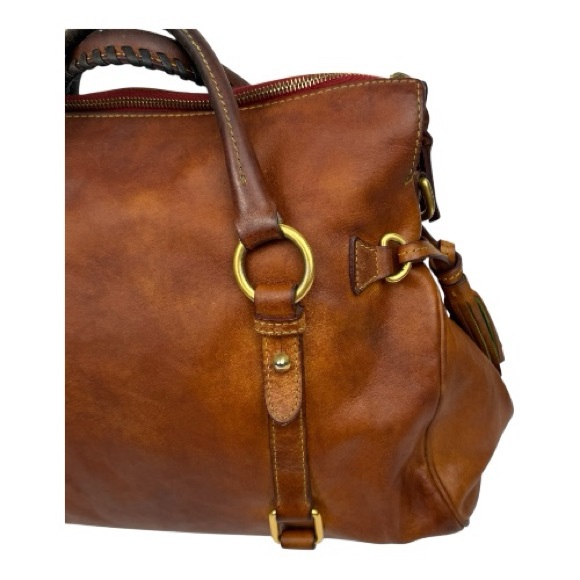 Dooney & Bourke Florentine Satchel Leather Bag - Picture 9 of 14